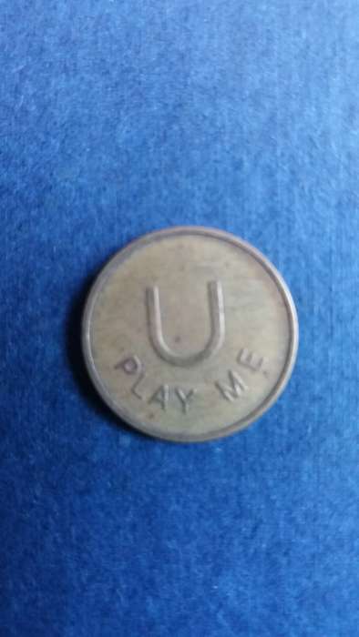 Vintage U Play Me Token - Coin Operated Games Ltd