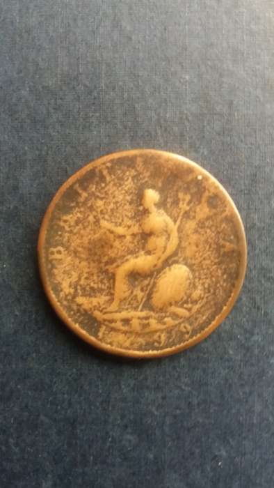 United Kingdom 1799 1/2 penny * Georgius III - 226 old coin ( Filler)*