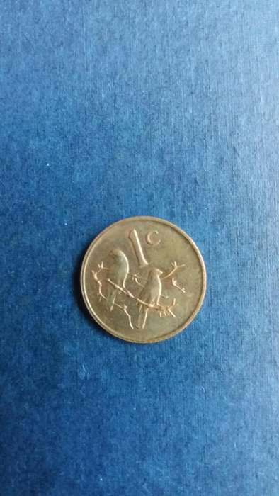 South Africa 1979 1 cent *NJ Diederichs* AU