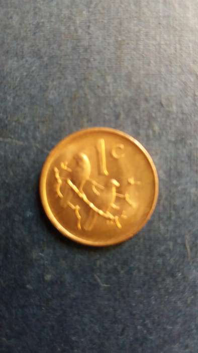 South Africa 1976 1 cent *JJ Fouche* AU Condition