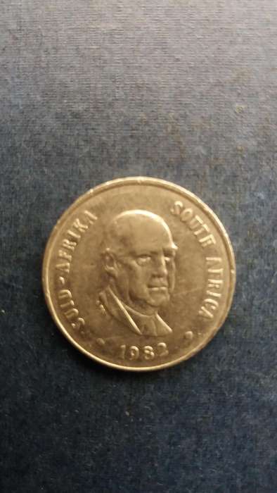 South Africa 1982 20 cent * BJ Vorster*