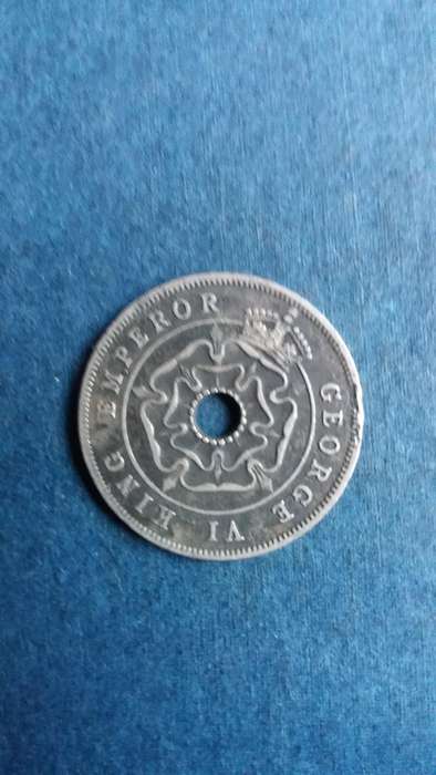 Southern Rhodesia 1942 1 penny -  Mintage  960000 * King George VI*