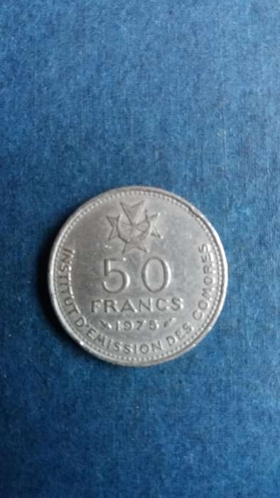 Comoro Island 1975 50 Francs