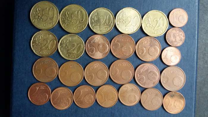 Euro Lot * 2 Euro 62 cent   R54 * 26 x coins