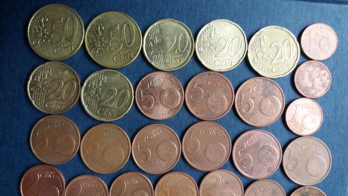 Euro Lot * 2 Euro 62 cent   R54 * 26 x coins