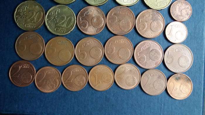 Euro Lot * 2 Euro 62 cent   R54 * 26 x coins