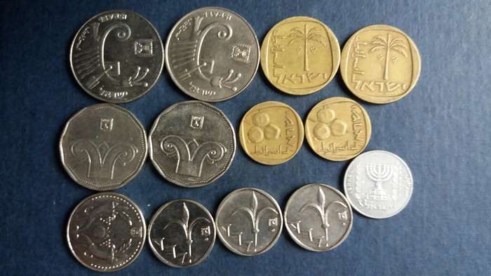 Israel lot * 13 x coins*