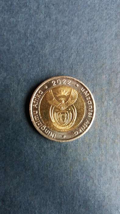 South Africa 2022 R5  AU/UNC condition