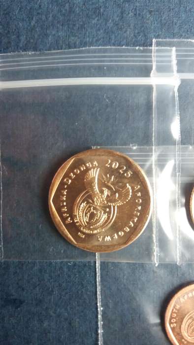 South Africa 2025 50 cent ,20 cent & 10 cent- 4th Decimal Series