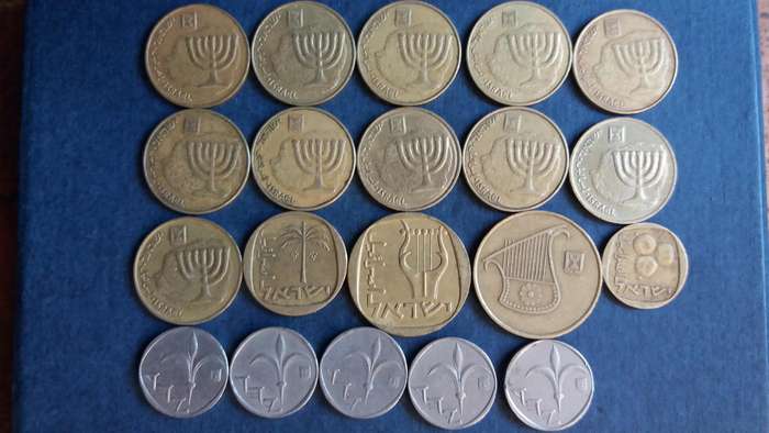 Israel lot * 20 x coins*