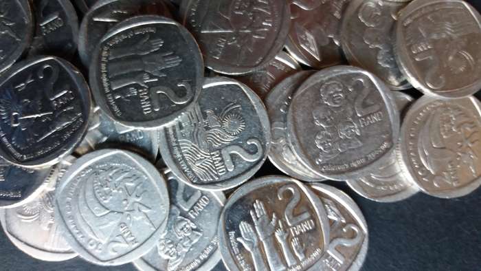 South Africa lot of 40 commemorative R2 coins