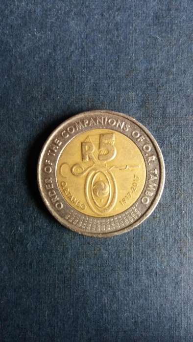South Africa 2017 R5 Order of Companions of O.R. Tambo