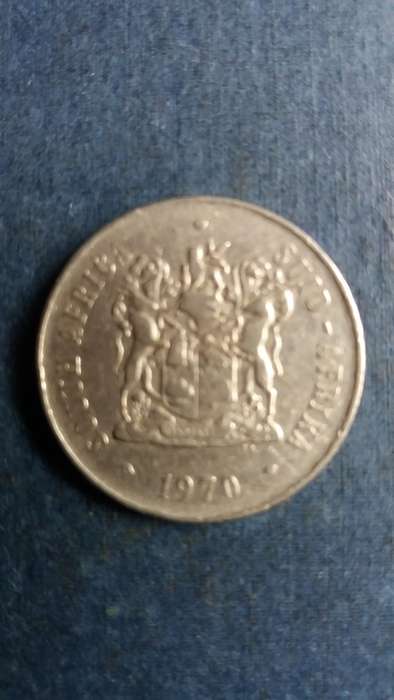 South Africa 1970 50 cent * Mintage 4 098000*