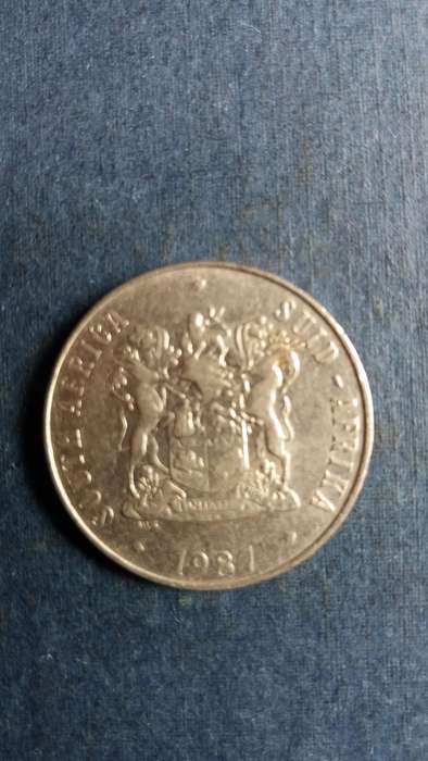 South Africa 1987 50 cent