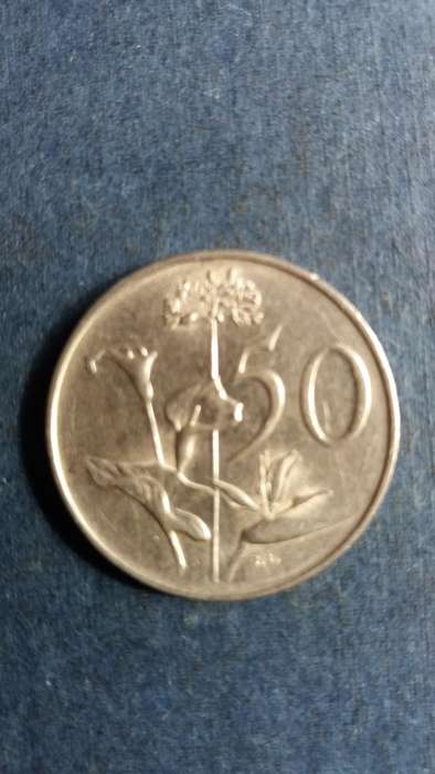 South Africa 1987 50 cent