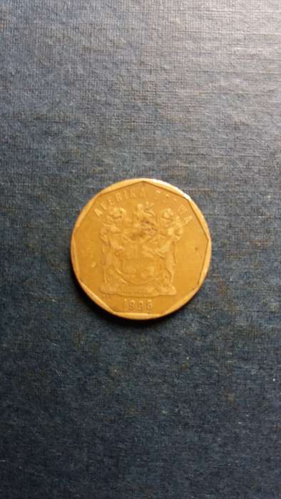 Soiuth Africa 1998 20 cent * Mintage 25000000 - Difficult to find*