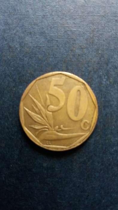 South Africa  1999 50 cents * Mintage 1 152 000 Difficult to find*