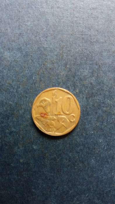 South Africa 1999 10 cent - Difficult to find