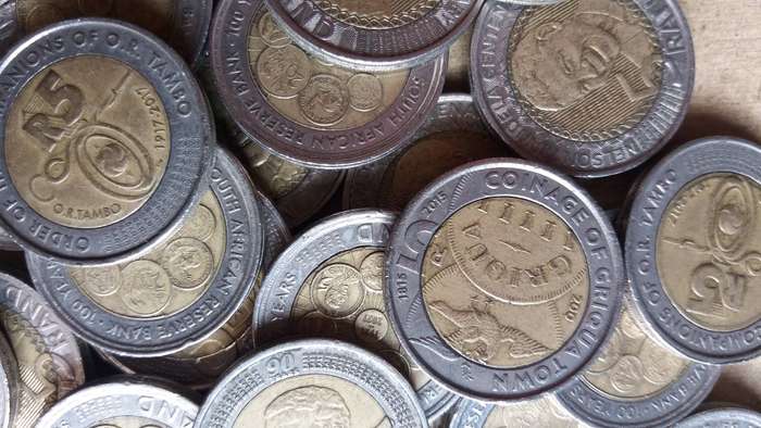 South Africa lot of 50 commemorative R5 coins