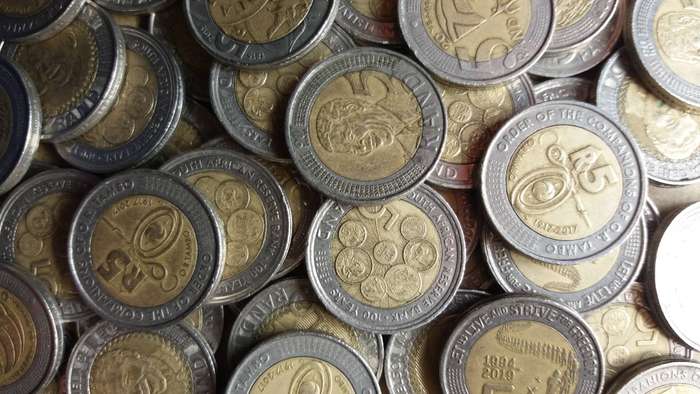 South Africa lot of 50 commemorative R5 coins