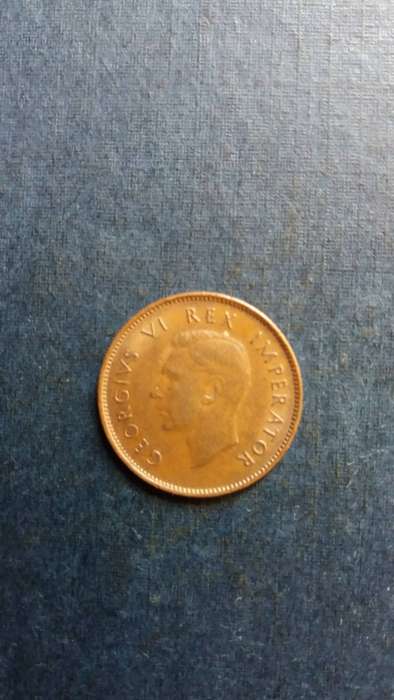 South Africa 1943 1/4 Penny *King George VI - Mintage 9 918036*