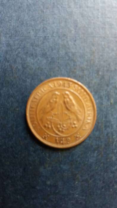South Africa 1943 1/4 Penny *King George VI - Mintage 9 918036*