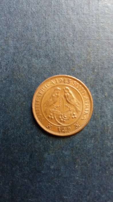 South Africa 1943 1/4 Penny *King George VI - Mintage 9 918036*