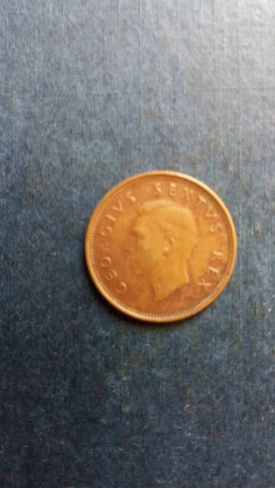South Africa 1950 1/4 Penny *King George VI - Mintage 8694343*