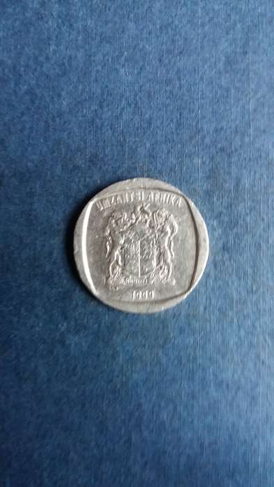 South Africa 1999 R2 * Mintage 4.8 Million difficult to find*