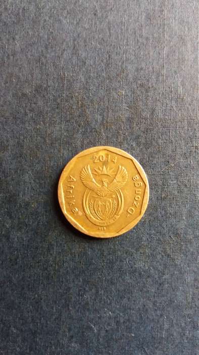 South Africa 2014 20 cent * No Mintage Figures - Difficult to Find*