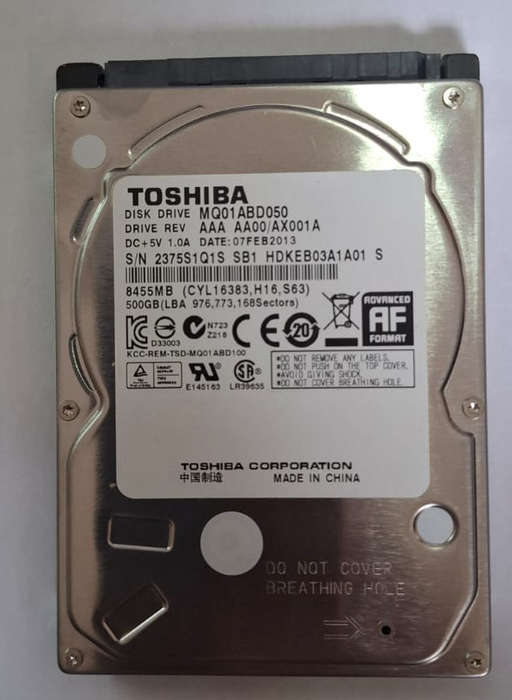 Laptop Hard Drive