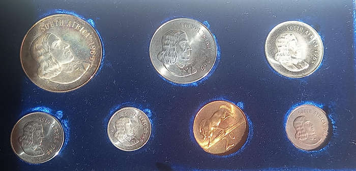 RELIST : THE 1965 SHORT PROOF SET