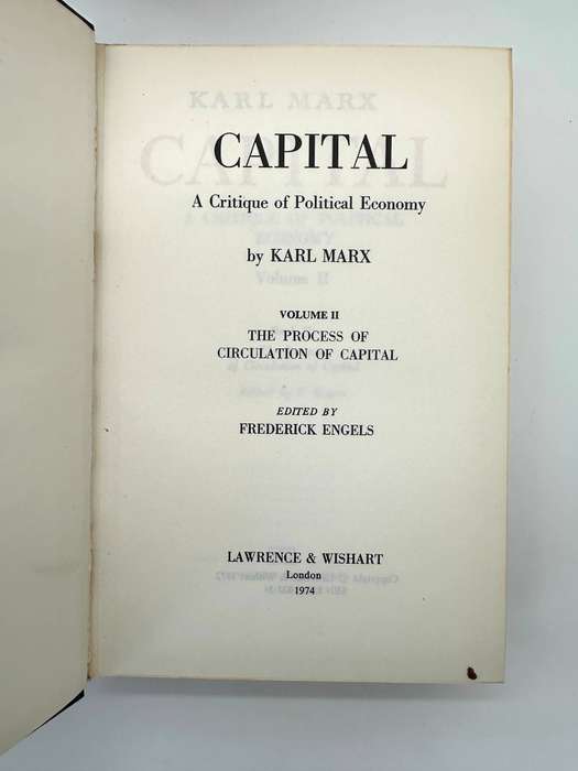 Capital by Karl Marx (3 Volumes)