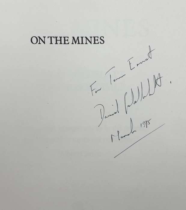 On the Mines by David Goldblatt (Signed and Inscribed 1st Edition)