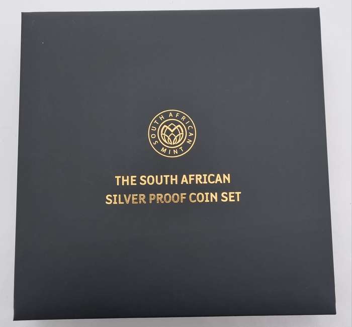 *#* FREE SHIPPING!! -  2024 SA Short Proof Set with Silver 1oz Bee depicting the new 10 cent  *#*