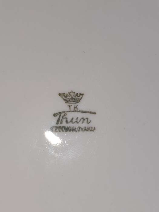 tk thun czechoslovakia china coffee set for 2  STUNNING
