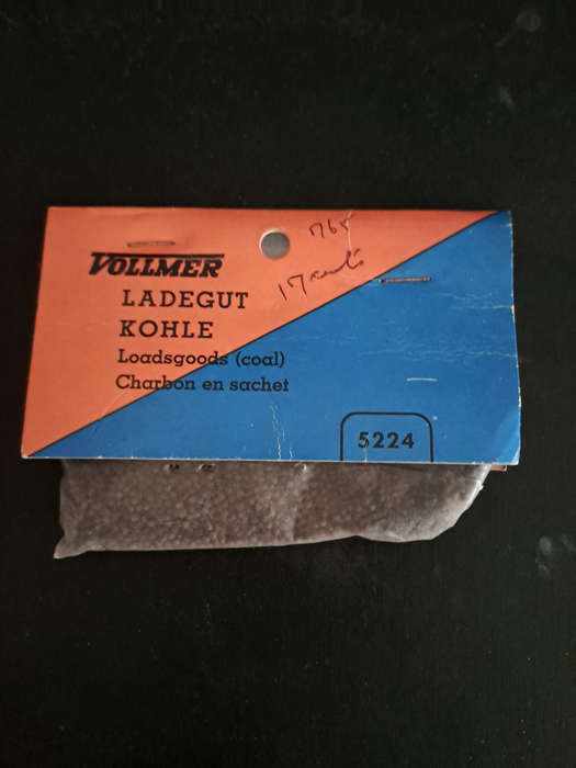 Vollmer HO coal load bag