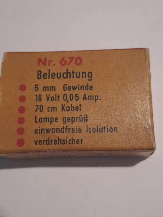 Rail light 670 HO