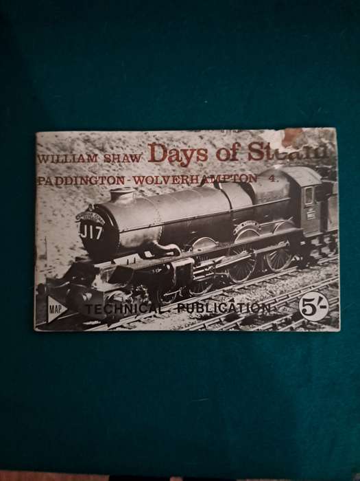William Shaw days of steam technical publication