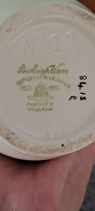 Stunning Burleigh Ware ceramic jug rare beautiful