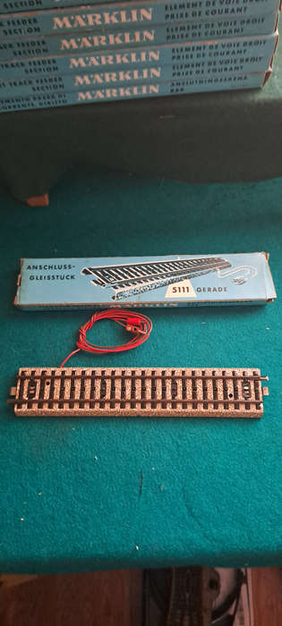 Marklin HO 5111 metal feeder track IOP
