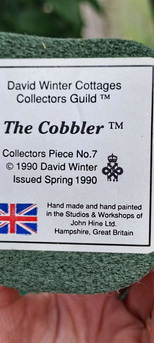 David winter  " The Cobbler" 1990