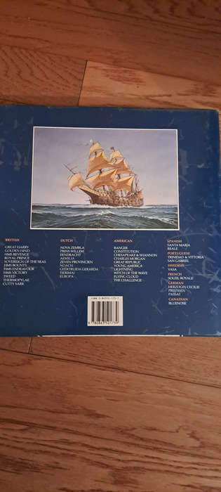 Classic Sailing Ships  Kenneth Giggal hard cover with jacket