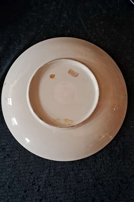 Very large Dutch  32cm hand painted blue and white platter GORGEOUS