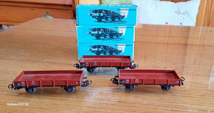 marklin HO 4503 low sided freight wagon boxed each
