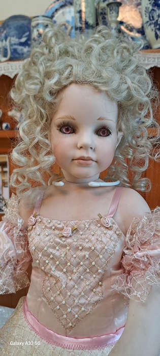 Exquisite porcelain doll 78cm ballerina doll