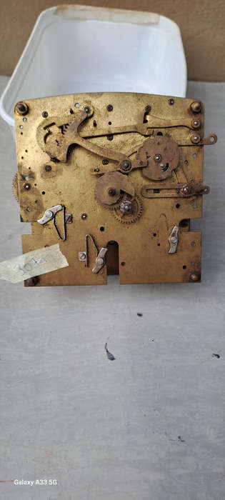 British made clock movement 4 gong