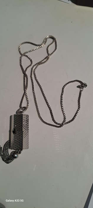 Vintage Bucherer PeekABoo Stainless Steel Manual Wind Ladies Pendant Watch