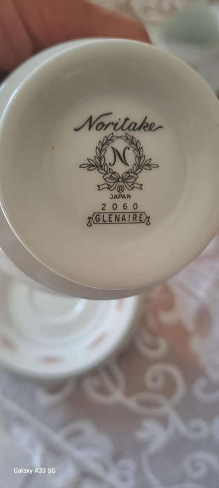 Noritake Glenaire 2060 10 place tea coffee set complete also listed compl. dinner service