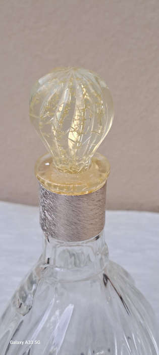 Original 4711 swirl glass perfume bottle